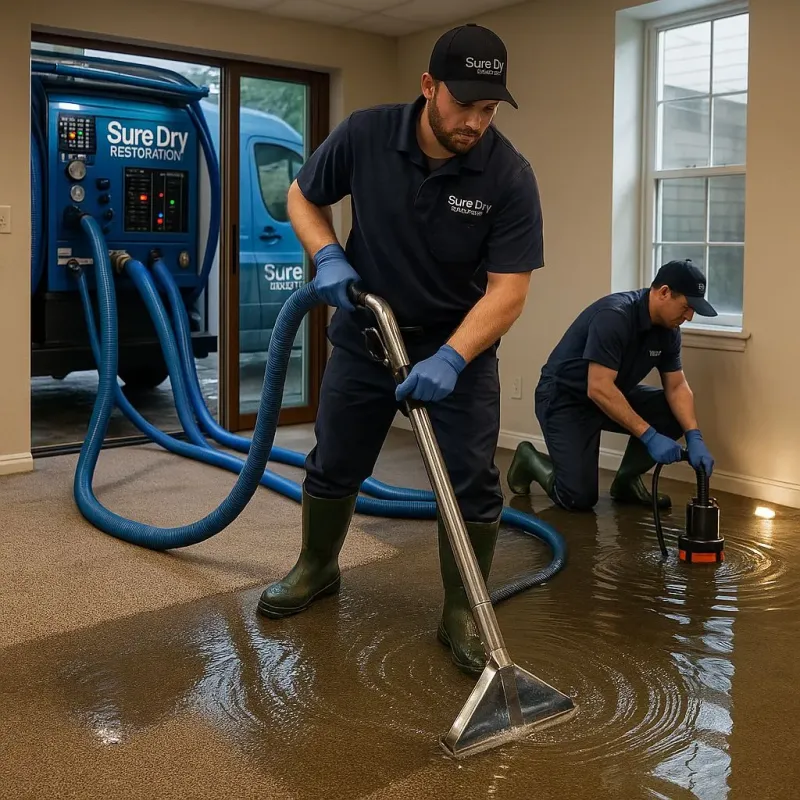 Water Extraction and Removal process in Red Lion, PA